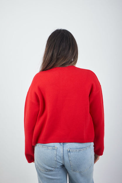 Red Cardigan