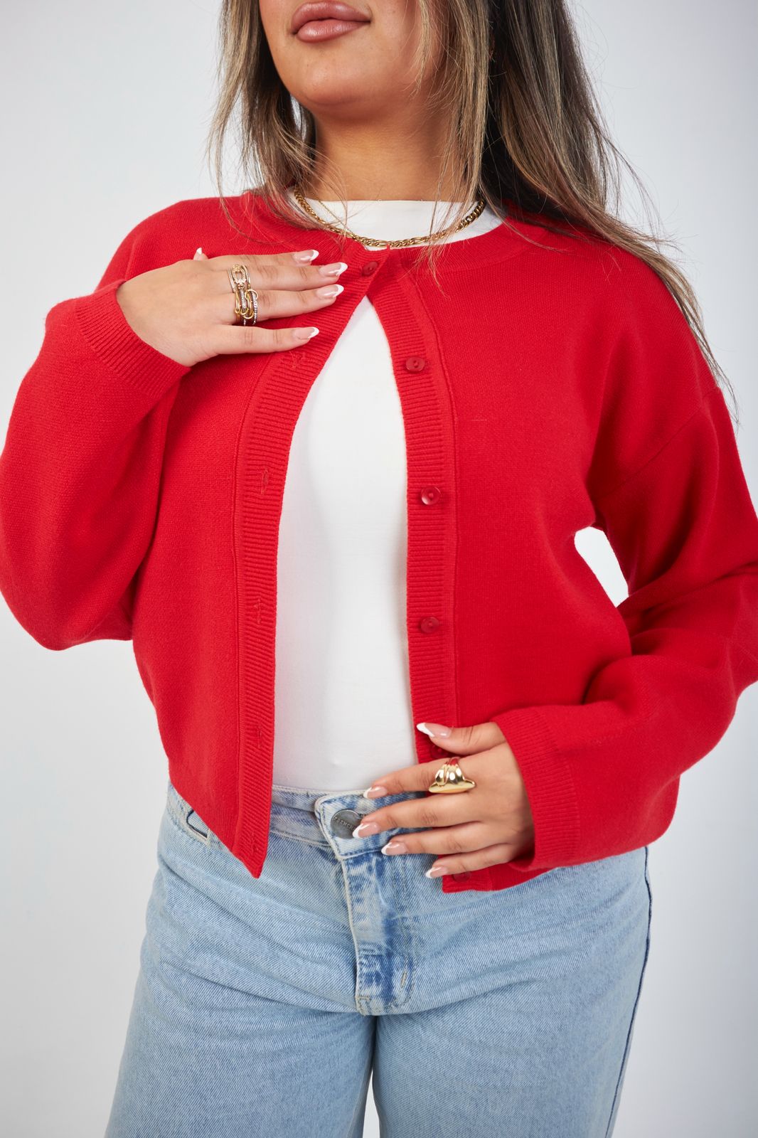 Red Cardigan