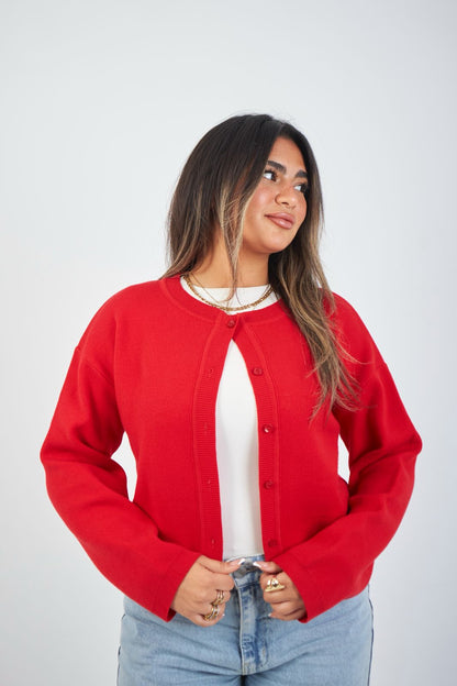Red Cardigan