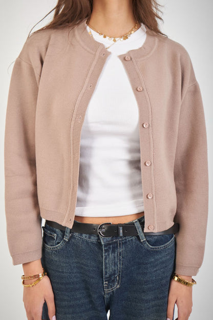 Beige Cardigan